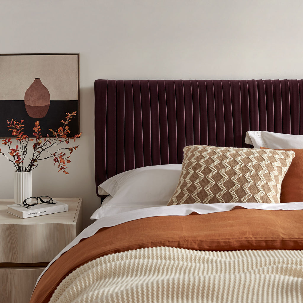 Eloise Stain-Resistant Performance Velvet King Headboard by Modway