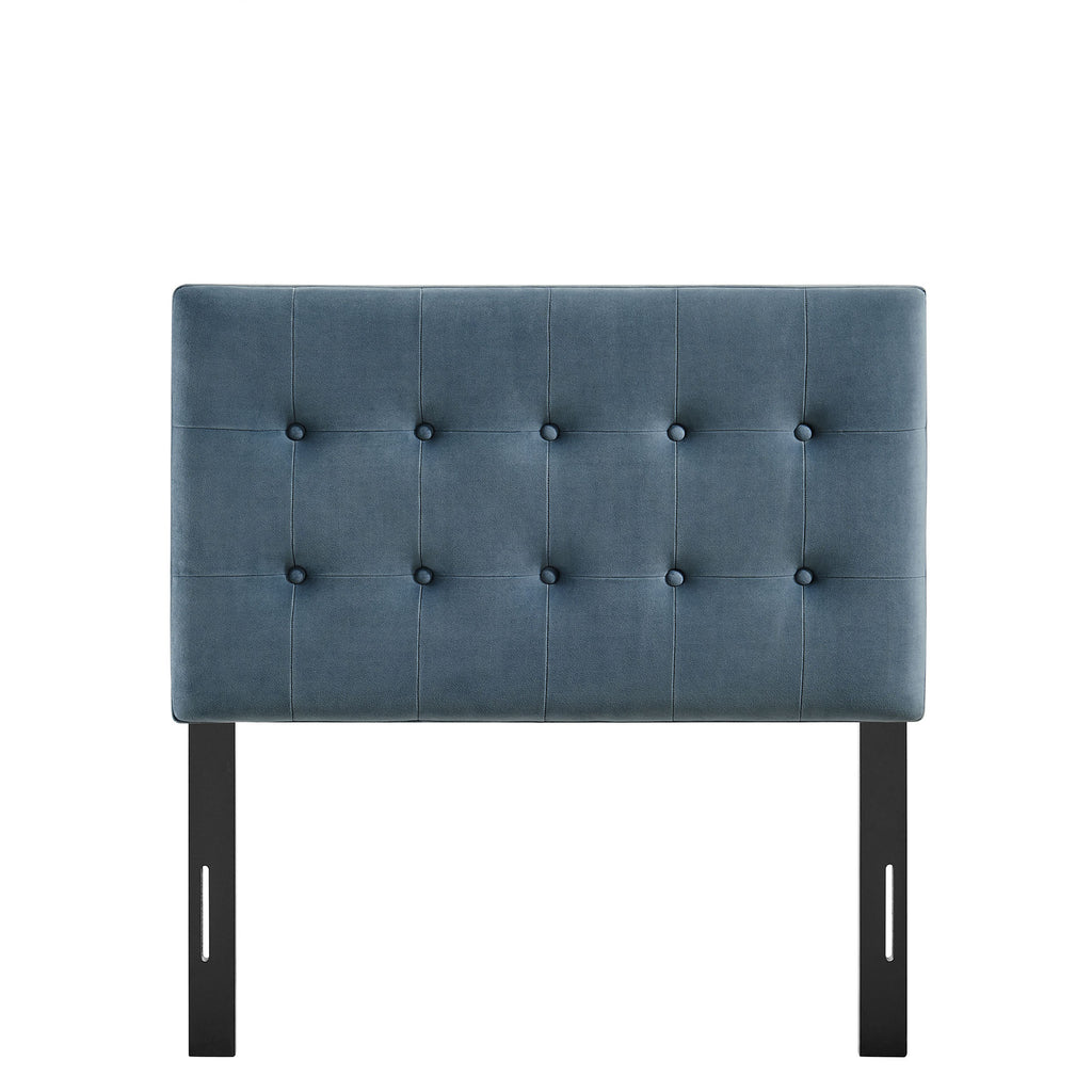 Emily Stain-Resistant Performance Velvet Twin Size Headboard by Modway