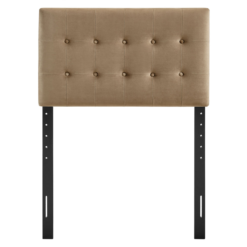 Emily Stain-Resistant Performance Velvet Twin Size Headboard by Modway