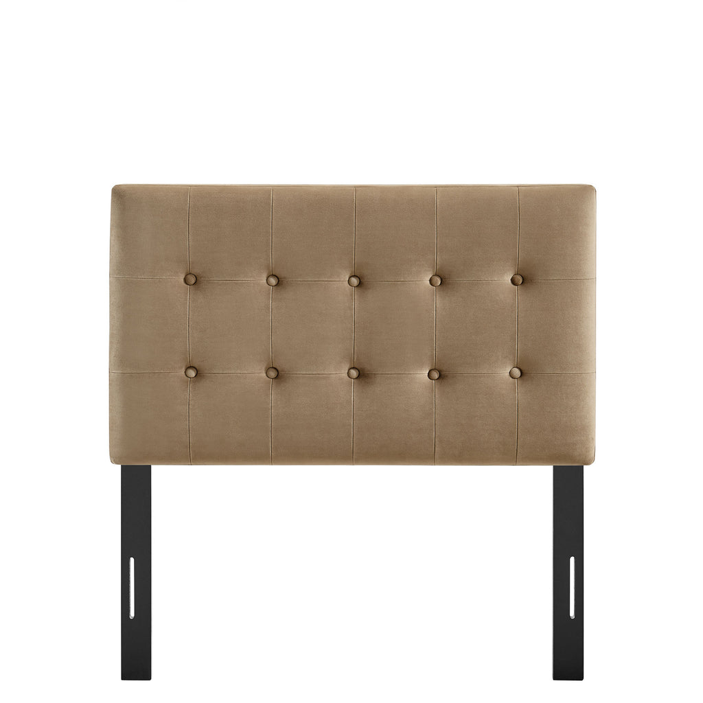 Emily Stain-Resistant Performance Velvet Twin Size Headboard by Modway