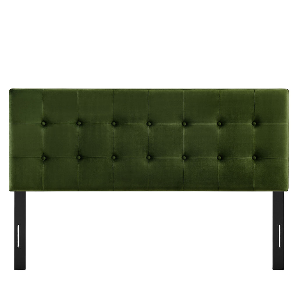 Emily Stain-Resistant Performance Velvet Full Size Headboard by Modway