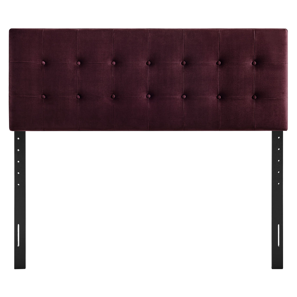 Emily Stain-Resistant Performance Velvet Full Size Headboard by Modway