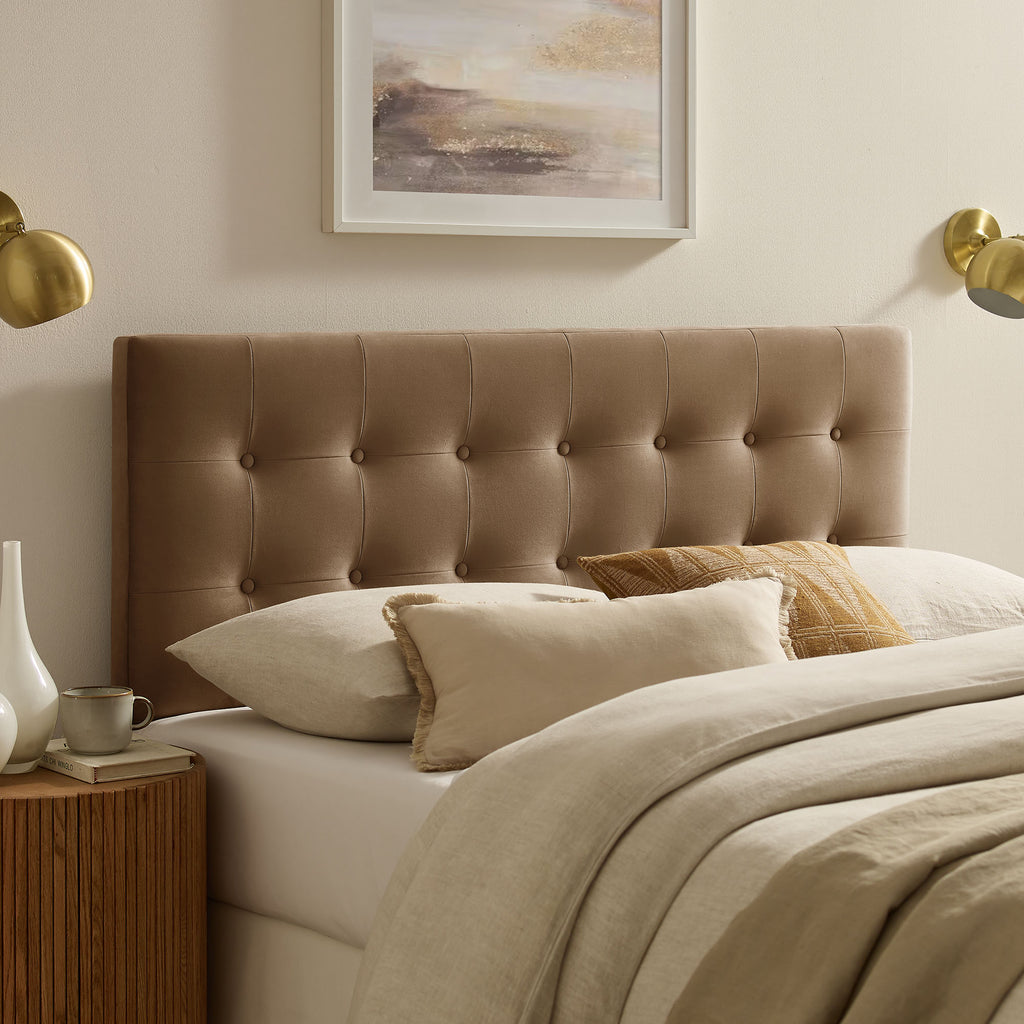 Emily Stain-Resistant Performance Velvet Full Size Headboard by Modway