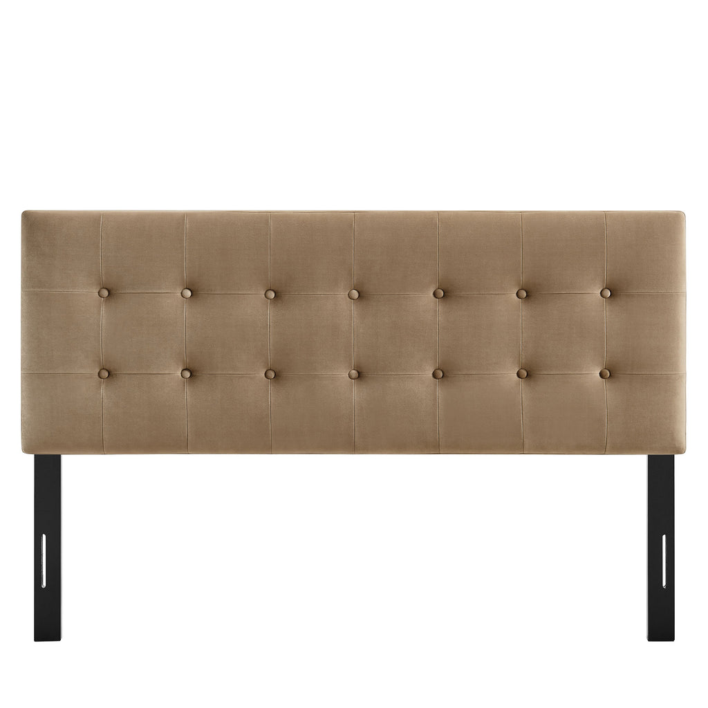 Emily Stain-Resistant Performance Velvet Queen Size Headboard by Modway