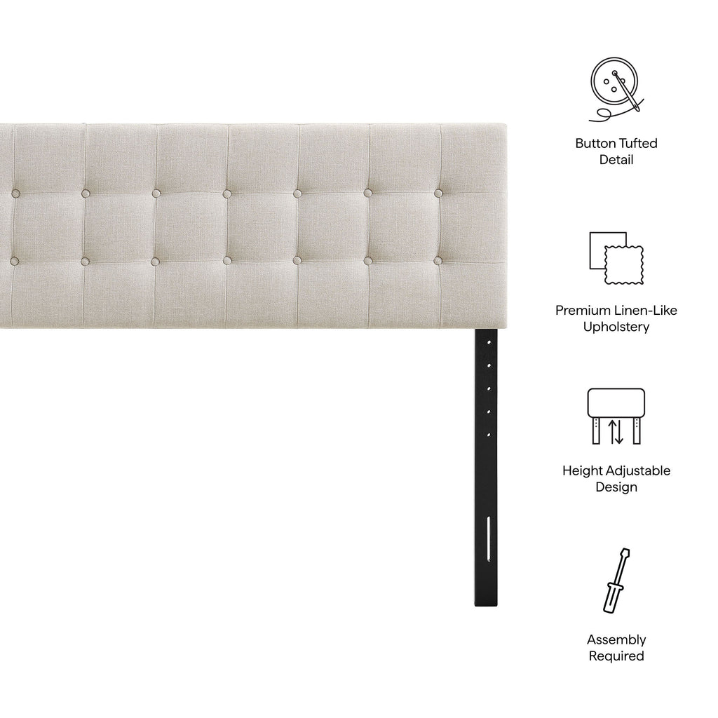 Emily Fabric Upholstered Queen Size Headboard by Modway
