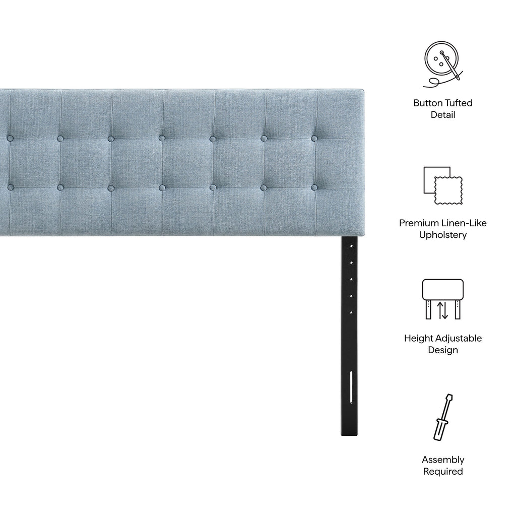 Emily Fabric Upholstered King Size Headboard by Modway