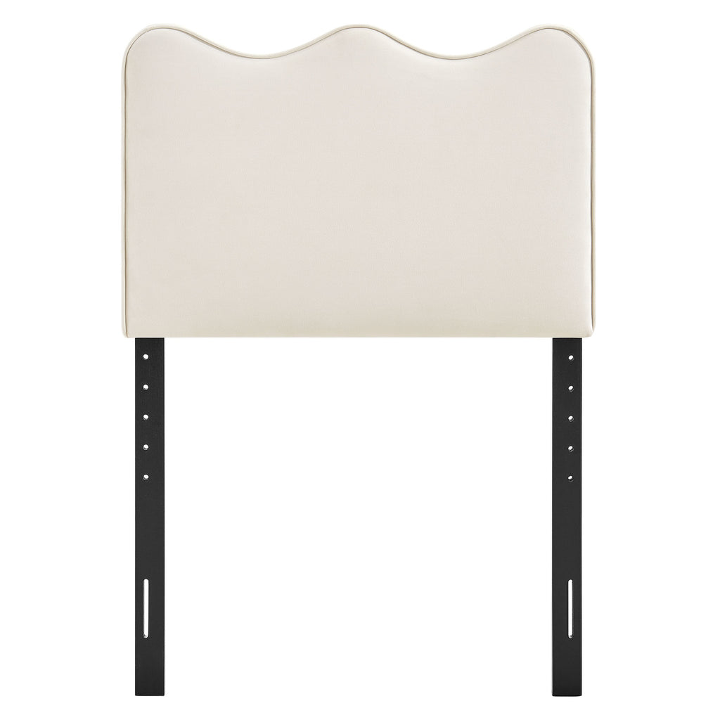 Athena Stain-Resistant Performance Velvet Twin Size Headboard by Modway