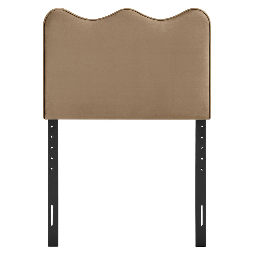 Athena Stain-Resistant Performance Velvet Twin Size Headboard by Modway