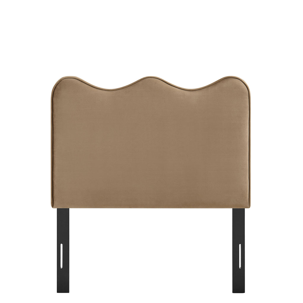 Athena Stain-Resistant Performance Velvet Twin Size Headboard by Modway