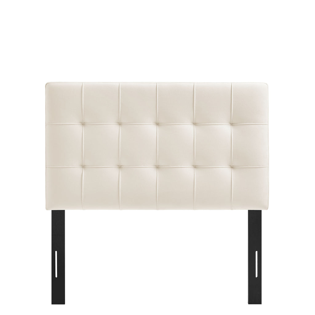 Lily Stain-Resistant Performance Velvet Twin Size Headboard by Modway