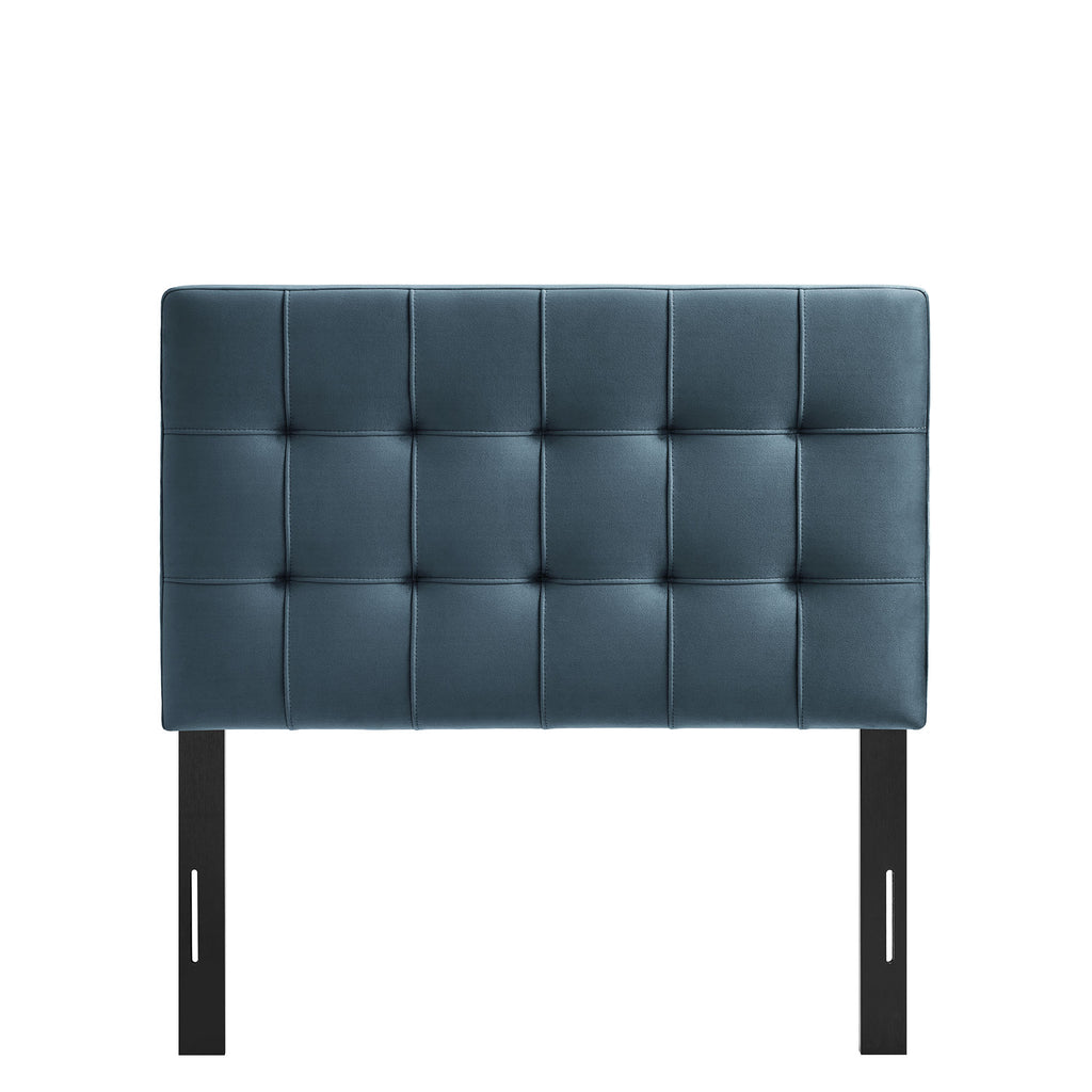 Lily Stain-Resistant Performance Velvet Twin Size Headboard by Modway