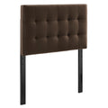 Lily Stain-Resistant Performance Velvet Twin Size Headboard by Modway