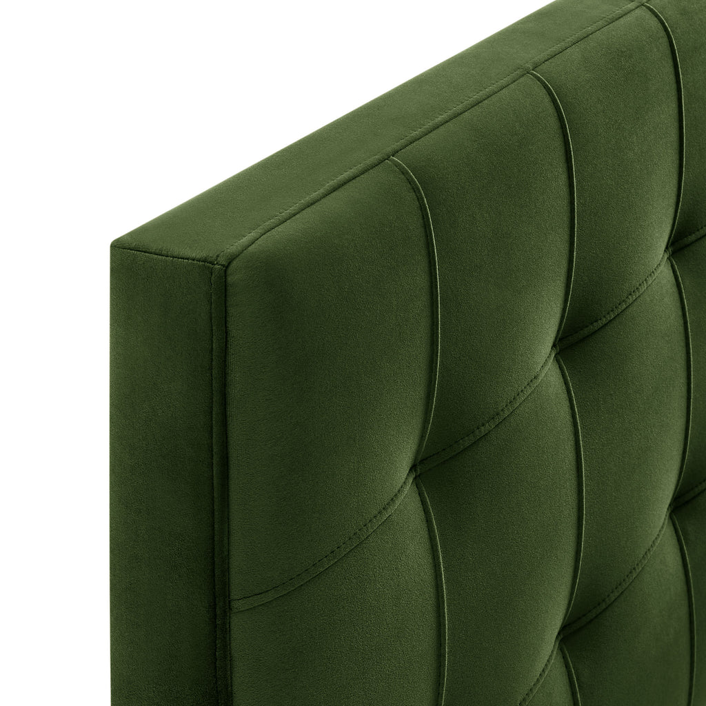 Lily Stain-Resistant Performance Velvet Twin Size Headboard by Modway