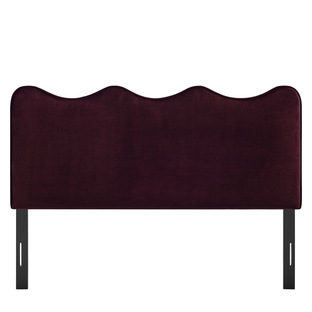Athena Stain-Resistant Performance Velvet Full Size Headboard by Modway