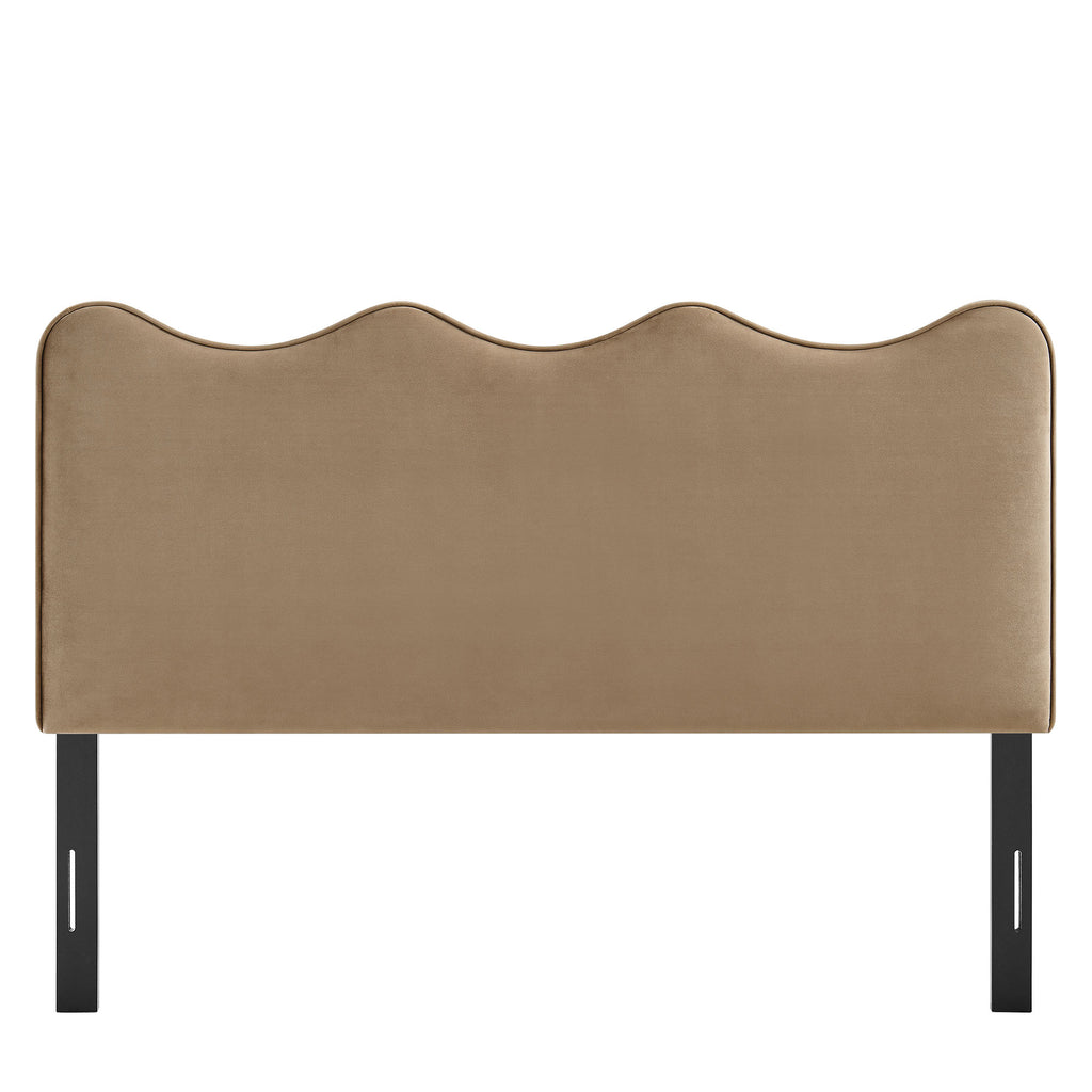 Athena Stain-Resistant Performance Velvet Full Size Headboard by Modway
