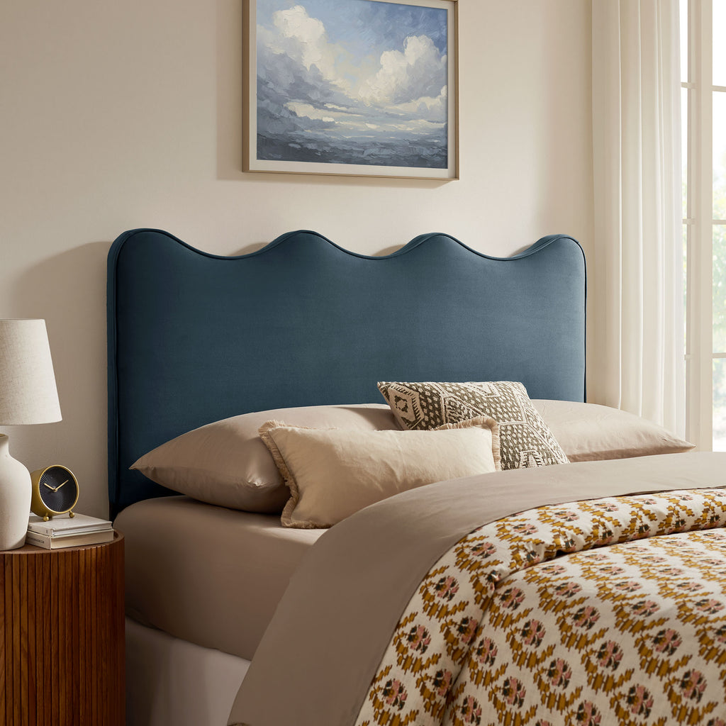 Athena Stain-Resistant Performance Velvet Queen Size Headboard by Modway