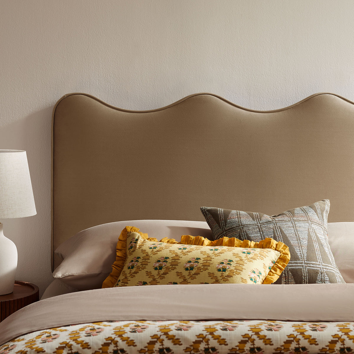 Athena Stain-Resistant Performance Velvet Queen Size Headboard by Modway