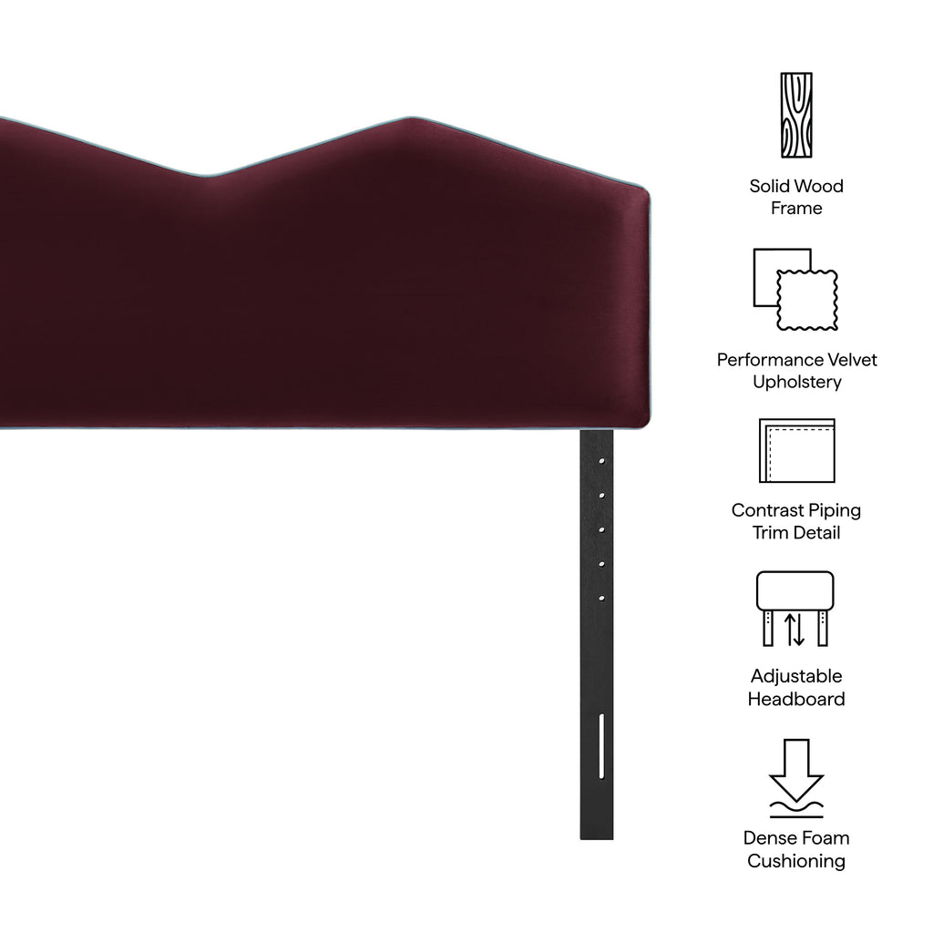 Cosette Performance Velvet Queen Size Headboard by Modway