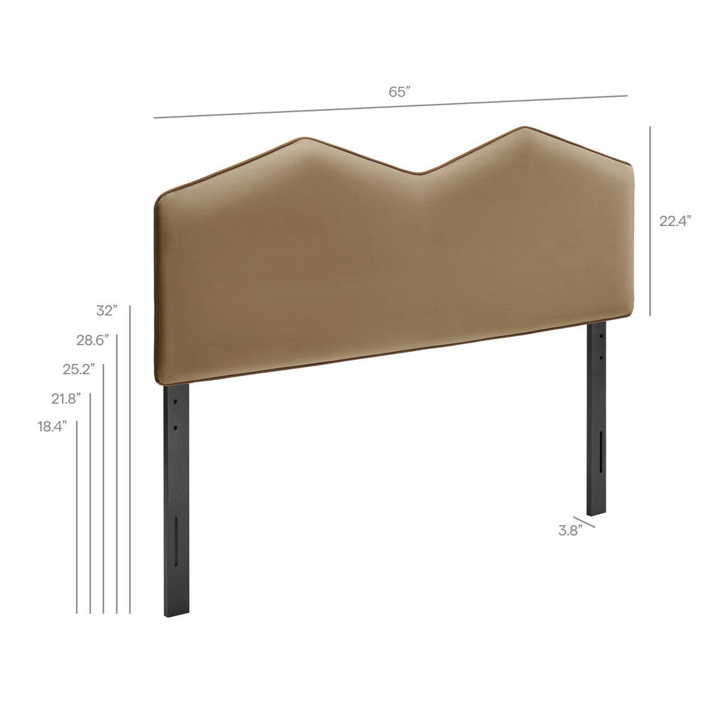 Cosette Performance Velvet Queen Size Headboard by Modway