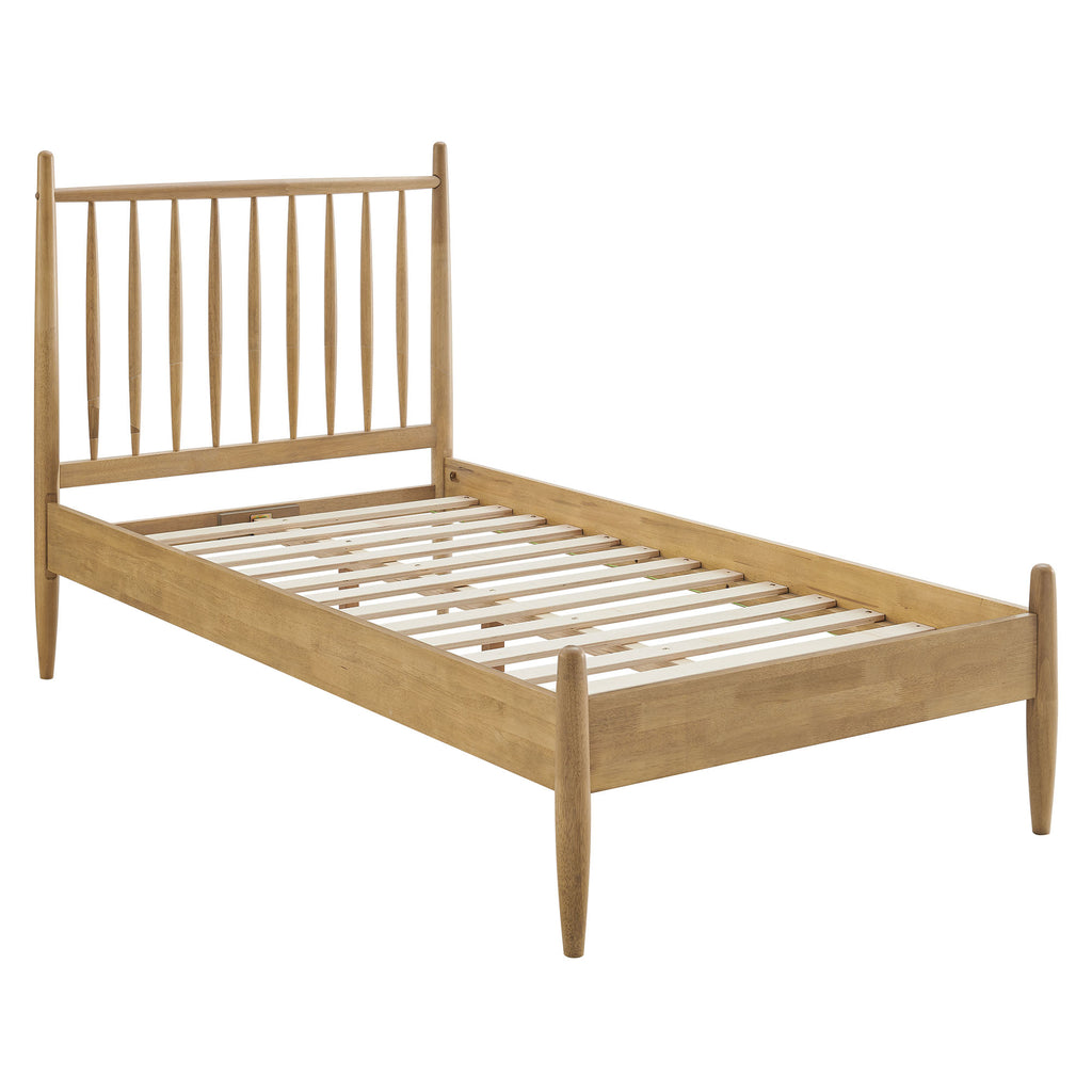 Zane Twin Size Spindle Bed Frame by Modway