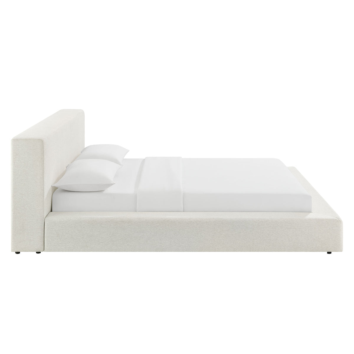 Luma Chenille Upholstered King Platform Bed Frame by Modway