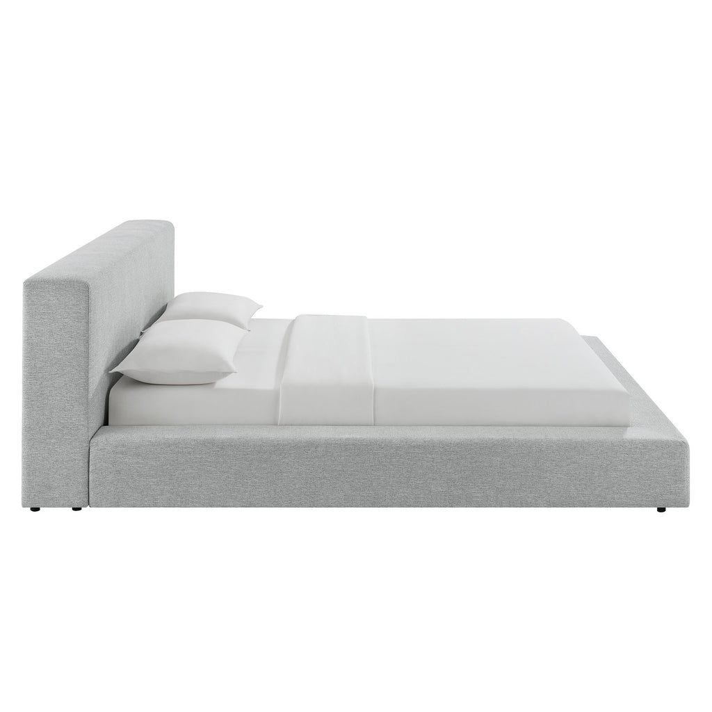 Luma Chenille Upholstered King Platform Bed Frame by Modway