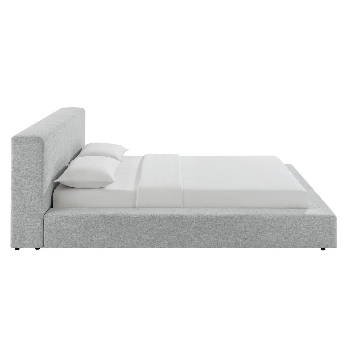 Luma Chenille Upholstered King Platform Bed Frame by Modway
