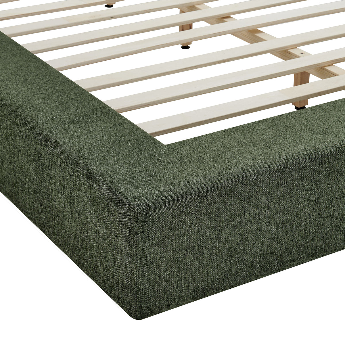 Luma Chenille Upholstered Queen Platform Bed Frame by Modway