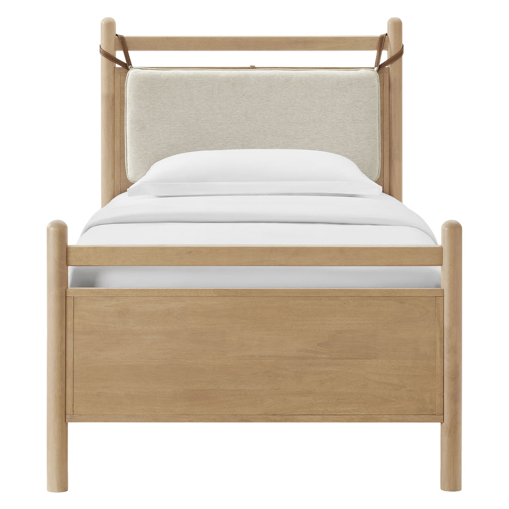 Leni Twin Size Wood Platform Bed Frame by Modway