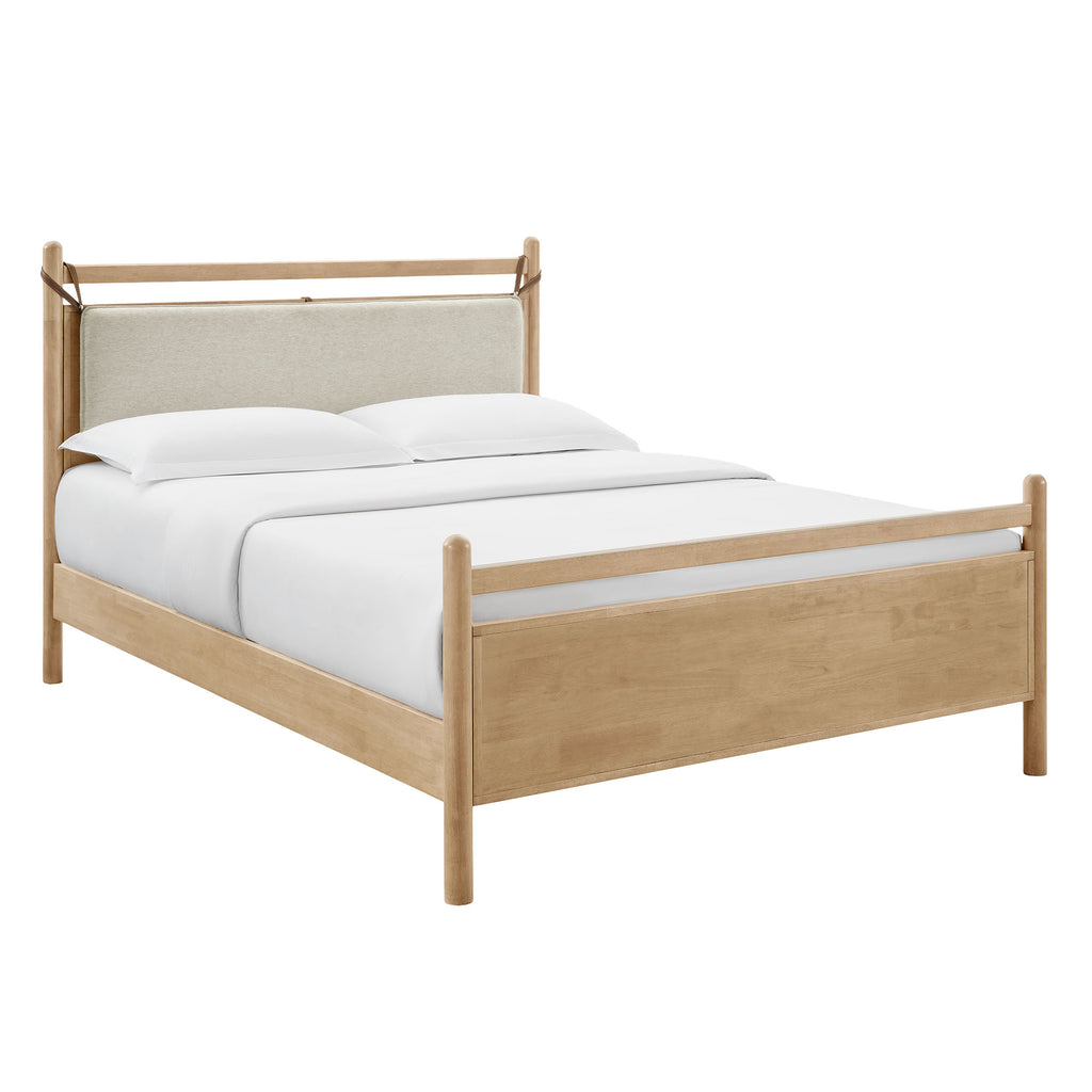 Leni Full Size Wood Platform Bed Frame by Modway