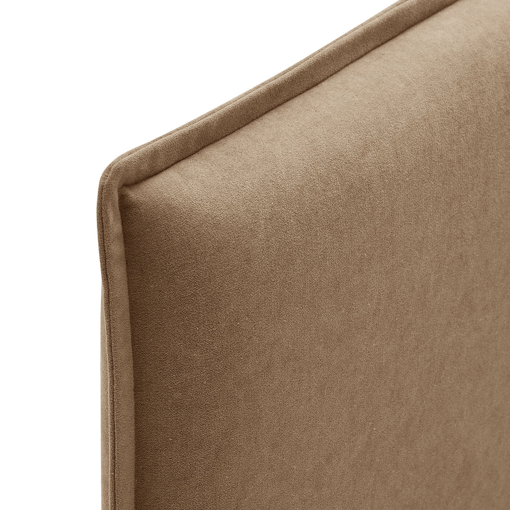 Camille Upholstered Linen Blend Twin Size Headboard by Modway