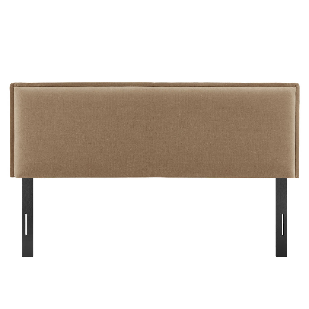 Camille Upholstered Linen Blend Full Size Headboard by Modway