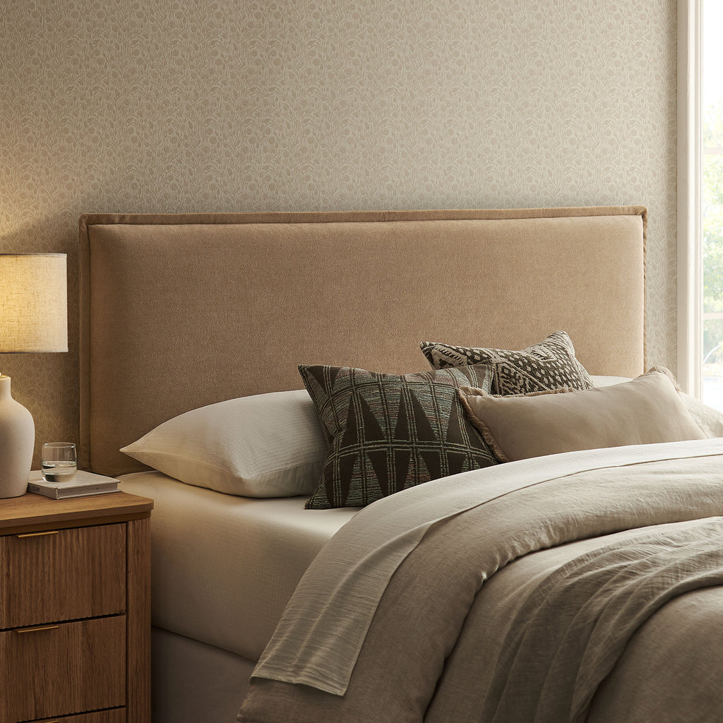 Camille Upholstered Linen Blend Full Size Headboard by Modway