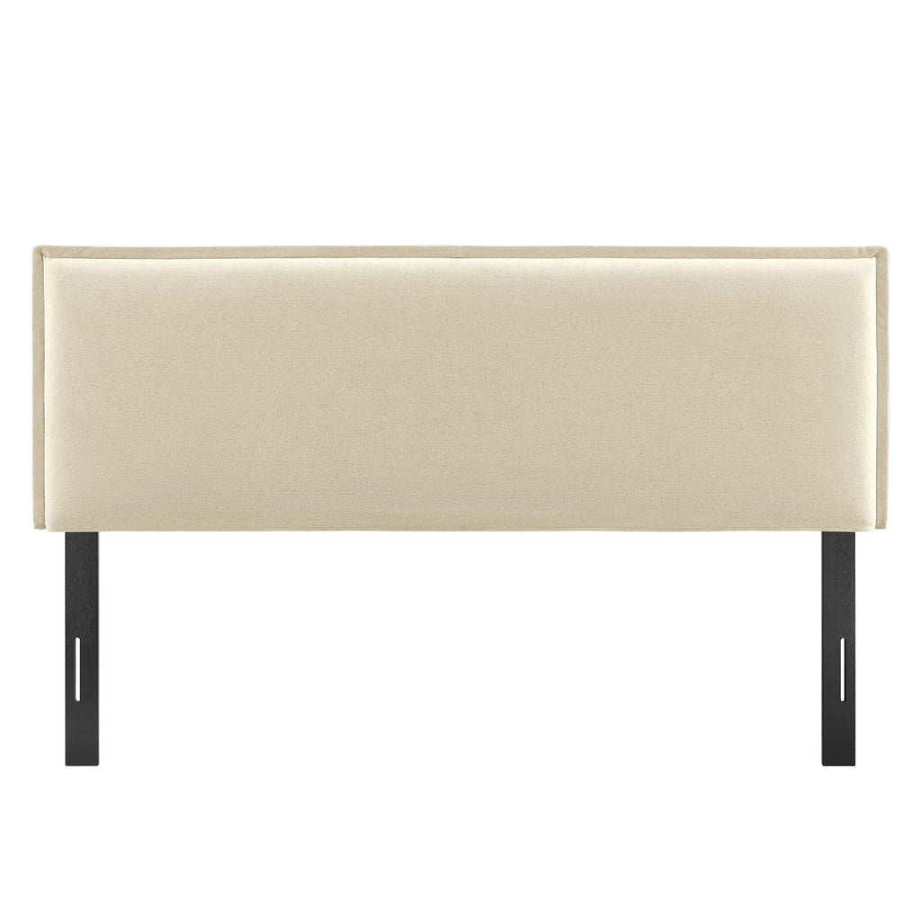 Camille Upholstered Linen Blend Full Size Headboard by Modway