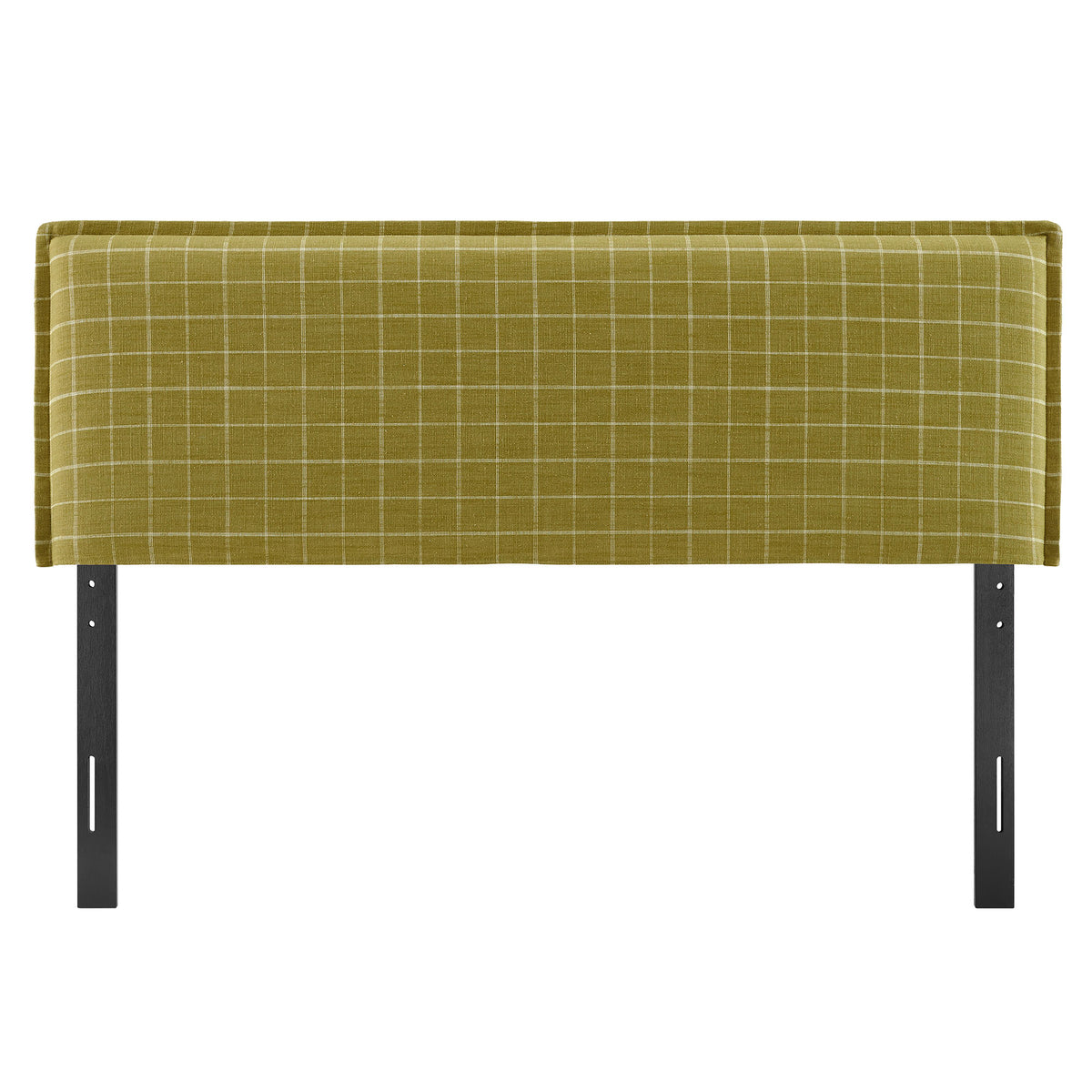 Camille Checkered Linen Blend Full Size Headboard by Modway