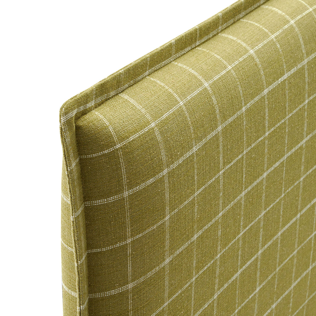 Camille Checkered Linen Blend Full Size Headboard by Modway