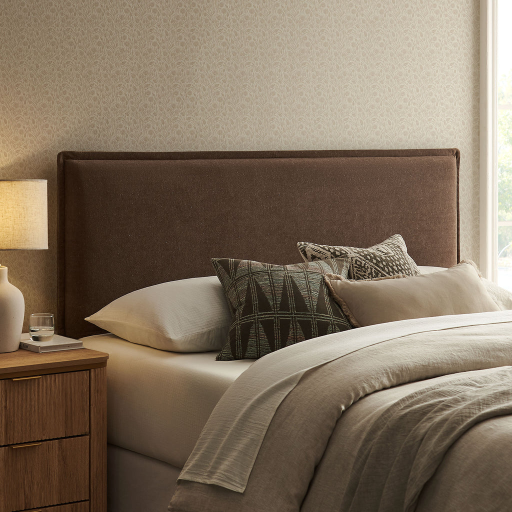 Camille Upholstered Linen Blend Queen Size Headboard by Modway