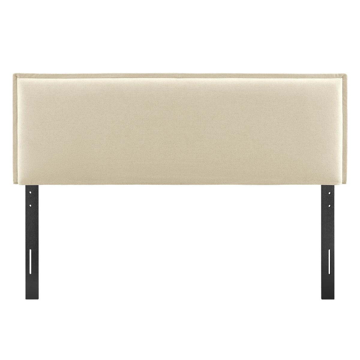 Camille Upholstered Linen Blend King Size Headboard by Modway