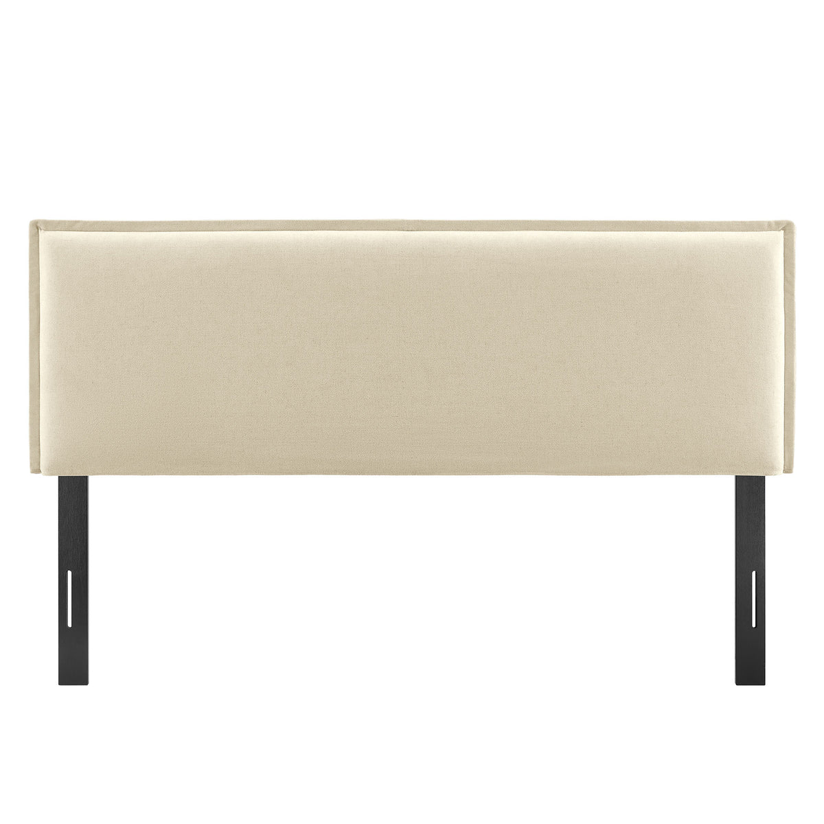 Camille Upholstered Linen Blend King Size Headboard by Modway