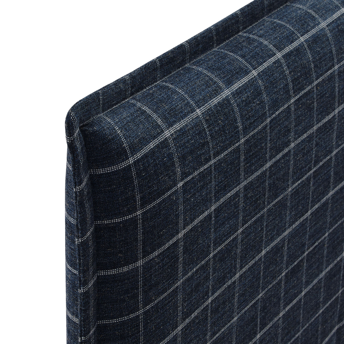 Camille Checkered Linen Blend King Size Headboard by Modway
