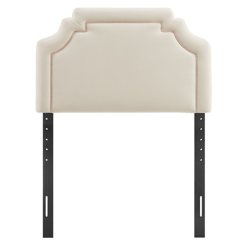 Magnolia Stain-Resistant Performance Velvet Twin Size Headboard by Modway
