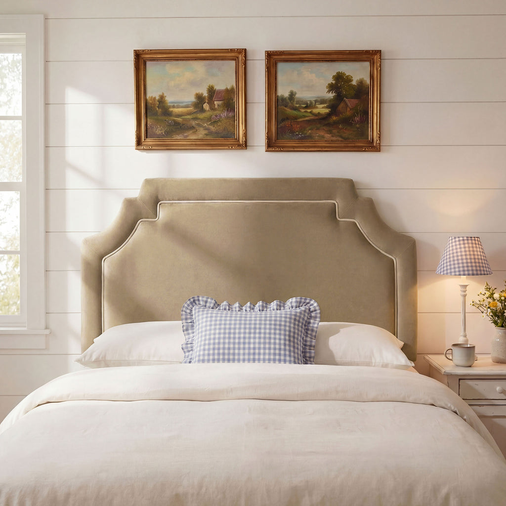 Magnolia Stain-Resistant Performance Velvet Queen Size Headboard by Modway
