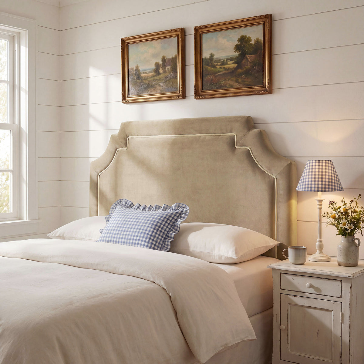 Magnolia Stain-Resistant Performance Velvet Queen Size Headboard by Modway