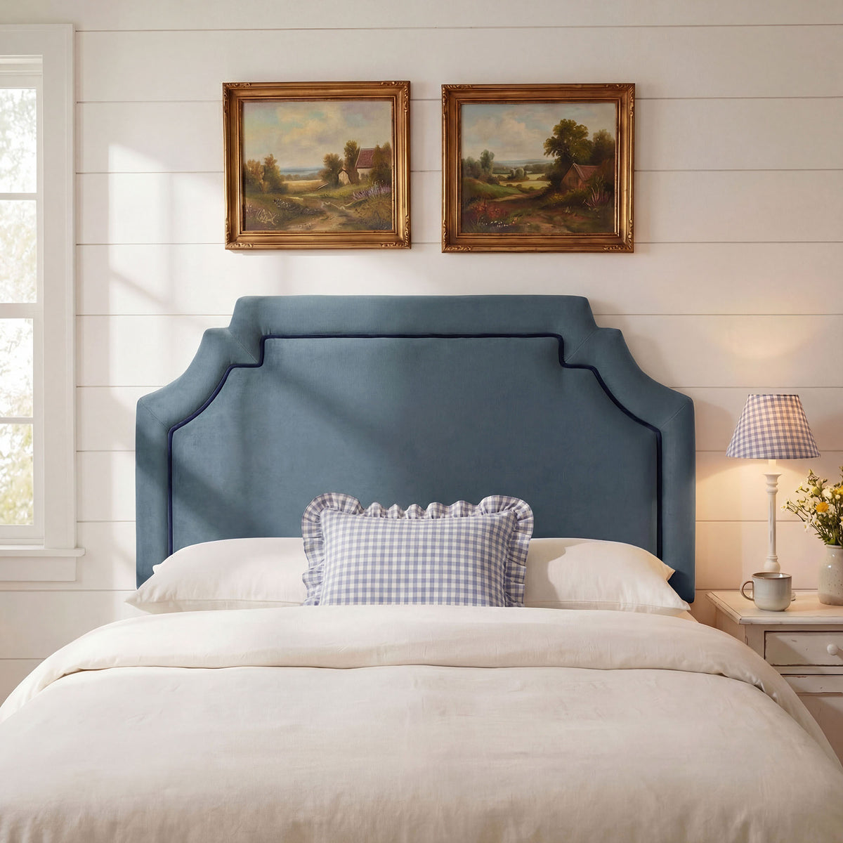Magnolia Stain-Resistant Performance Velvet King Size Headboard by Modway