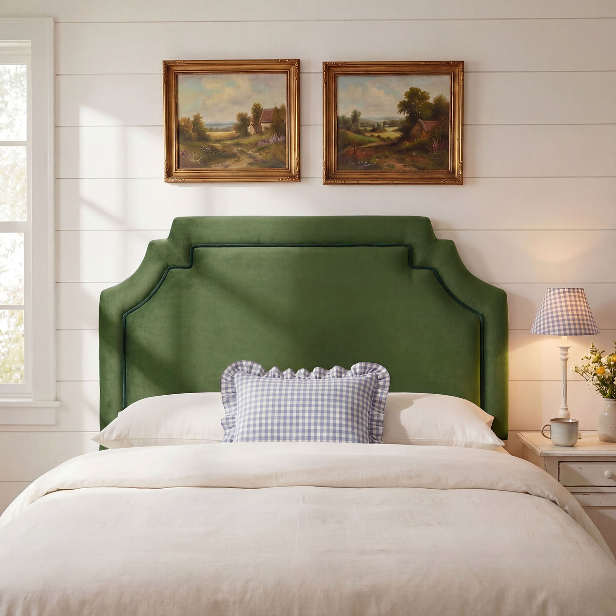 Magnolia Stain-Resistant Performance Velvet King Size Headboard by Modway