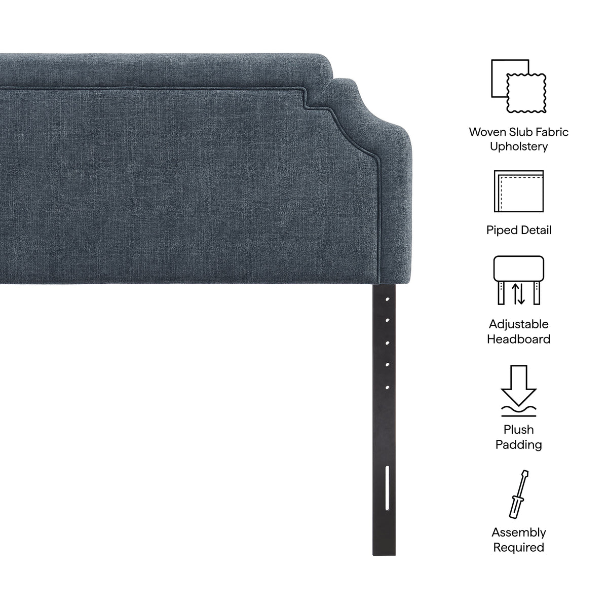 Magnolia Upholstered Fabric Full Size Headboard by Modway