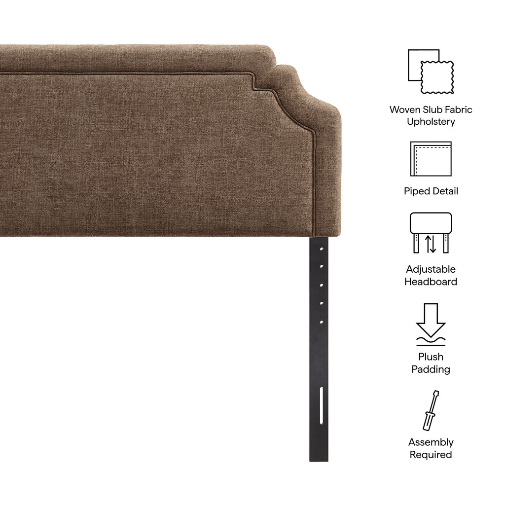 Magnolia Upholstered Fabric Queen Size Headboard by Modway