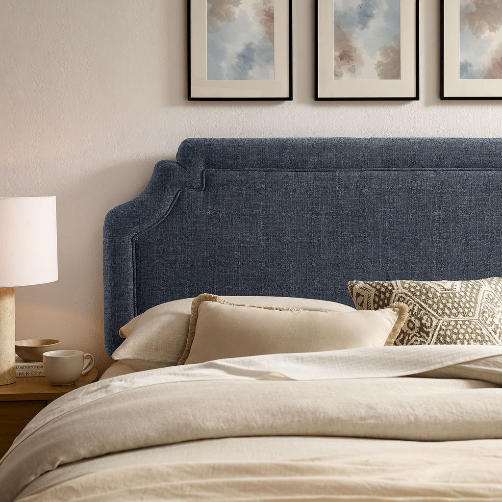 Magnolia Upholstered Fabric King Size Headboard by Modway