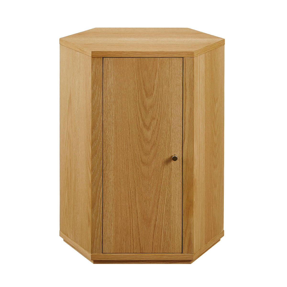 Kade Faceted Wood Side Table by Modway
