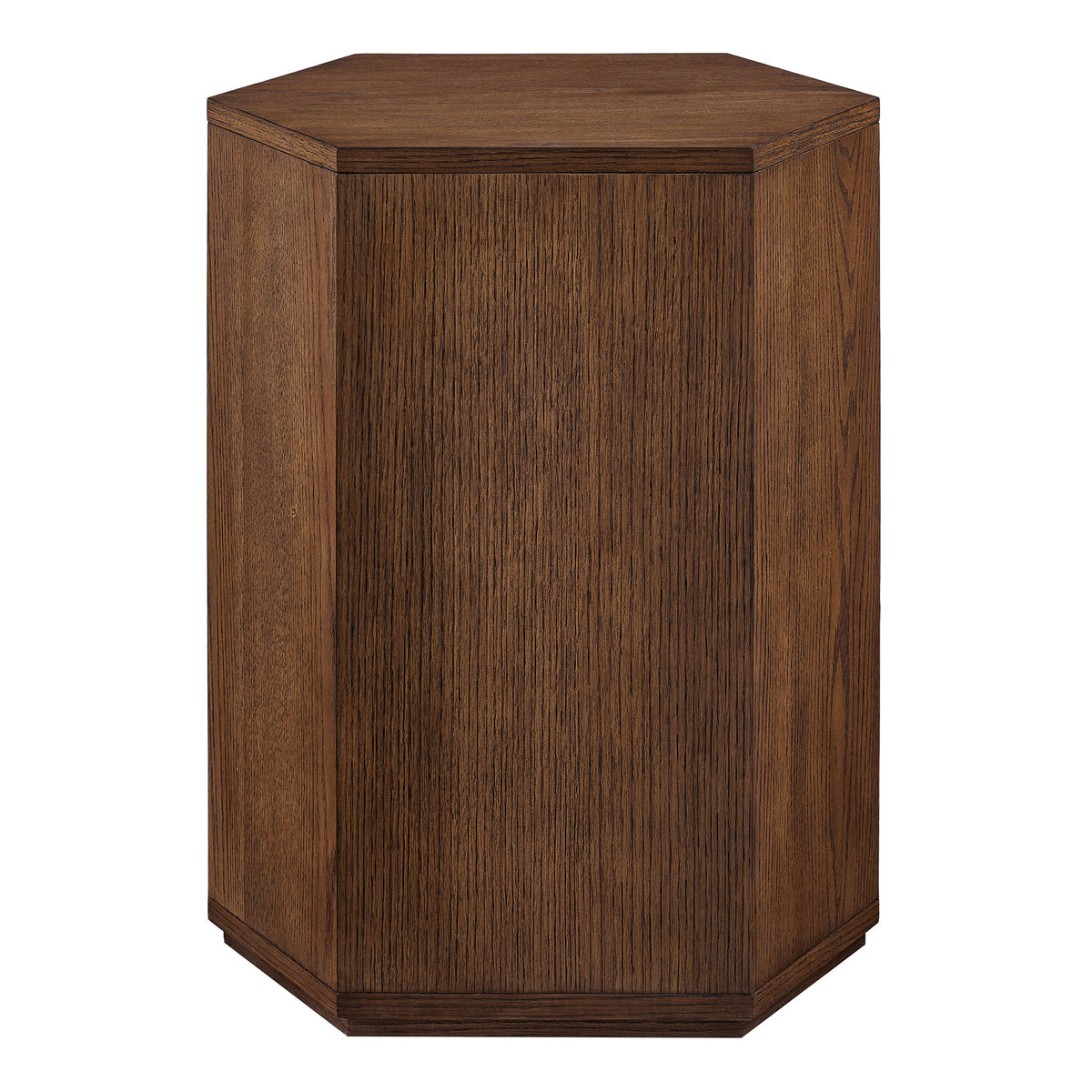 Kade Faceted Wood Side Table by Modway